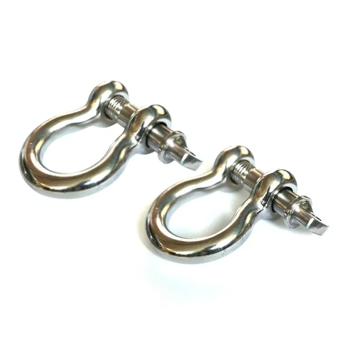 D-Ring Shackle Kit, 3/4 Inch, Stainless Steel