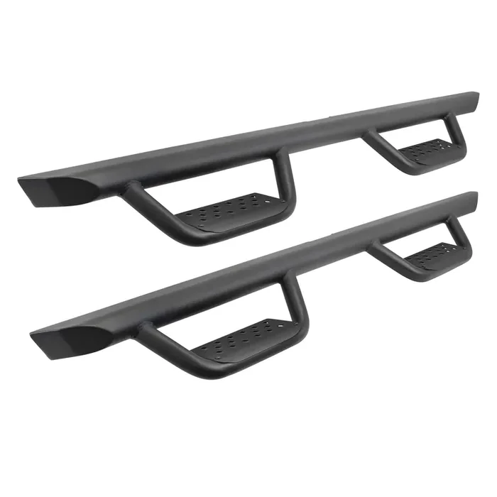 D224054T 4 in. Wide Dominator Xtreme D2 Side Steps Kit 19-24 Chevy Silverado GMC Sierra 1500 2500 3500