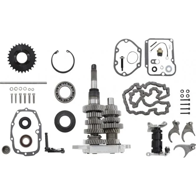 Direct Drive 6-Speed Gear Set Dyna, Softail