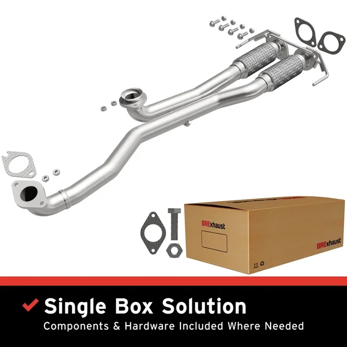 Direct-Fit Front Pipe Kit 11-15 Ford Edge, Lincoln MKX