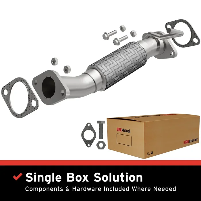 Direct-Fit Front Pipe Kit 13-16 Hyundai Santa Fe Sport, Kia Sorento