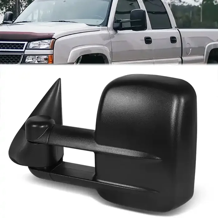 Door Mirror (Driver Left) 03-07 Chevy Silverado, GMC Sierra 1500, 2500, 3500, Classic
