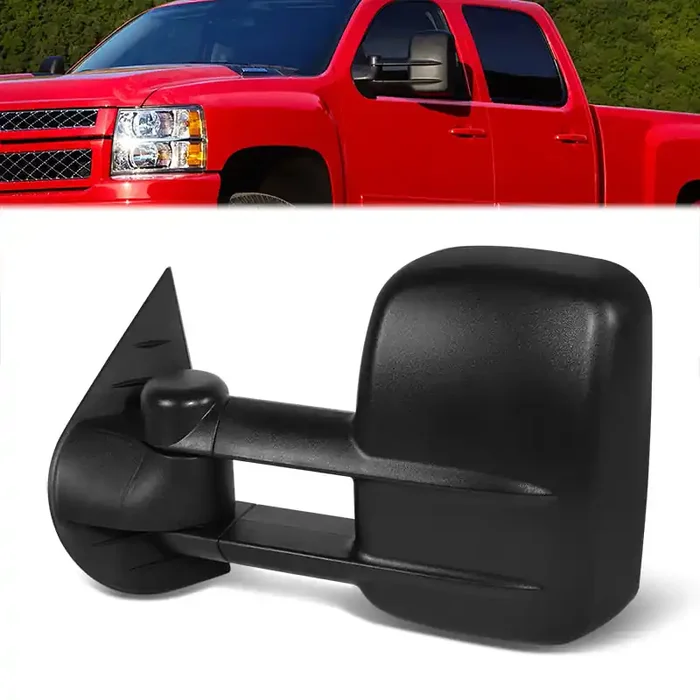 Door Mirror (Driver Left) 07-13 Chevy Silverado, GMC Sierra 1500, 2500, 3500