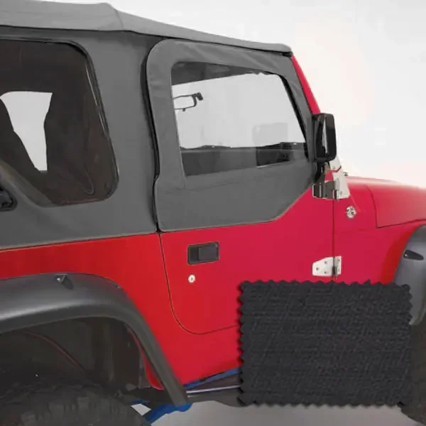 Door Skins, Black Diamond 97-06 Jeep Wrangler TJ