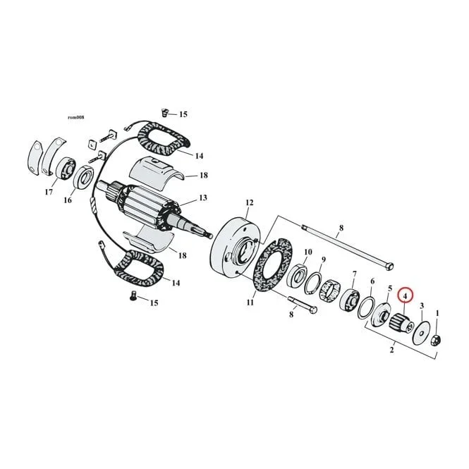 Drive Gear, Generator 14 Tooth