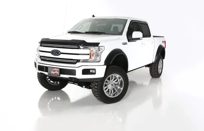 DRT Style Fender Flares; Front and Rear 15-17 Ford F-150