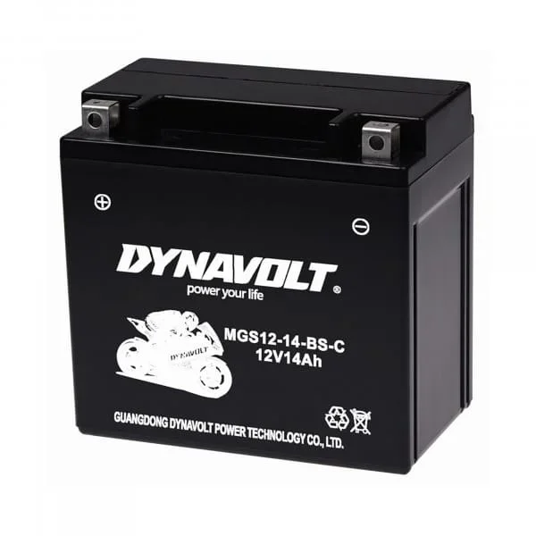 Dynavolt Motorcycle Battery – MGS12-14-BS