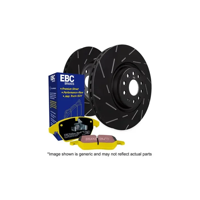EBC PD08KR184 Ford Panther Yellowstuff Rear Brake Pad & USR Disc Kit – ATE Caliper (Inc. Sierra & Kallista)