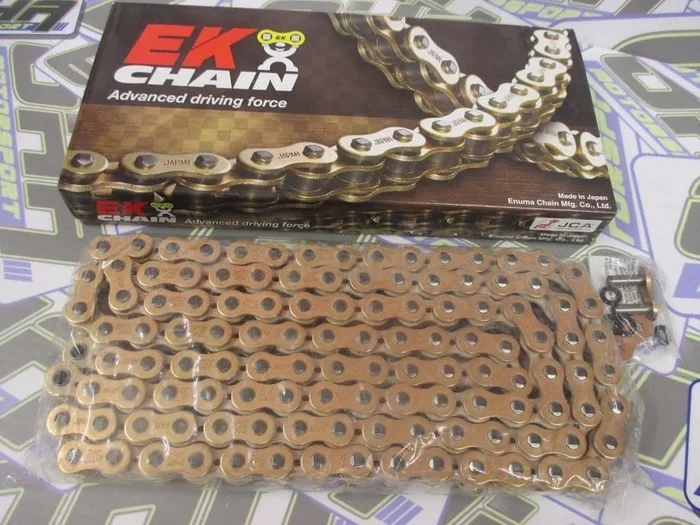 EK 520 SRX2 X-Ring Drive Chain – 520 PITCH – GOLD