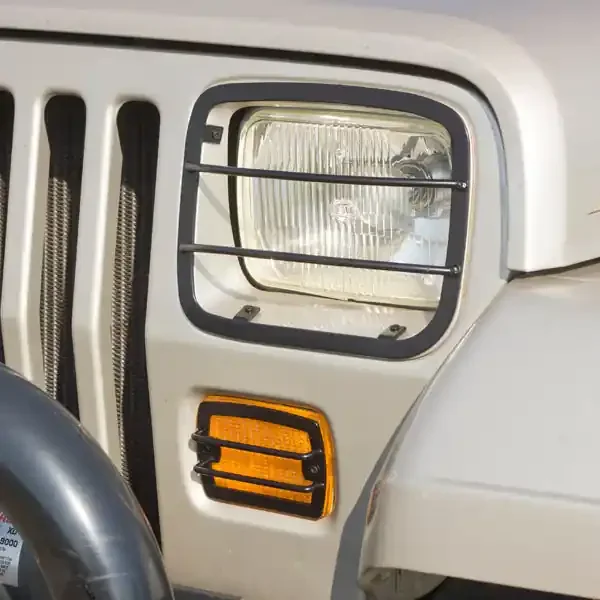 Euro Guard Kit, Headlight and Turn Signal 87-95 Jeep Wrangler YJ