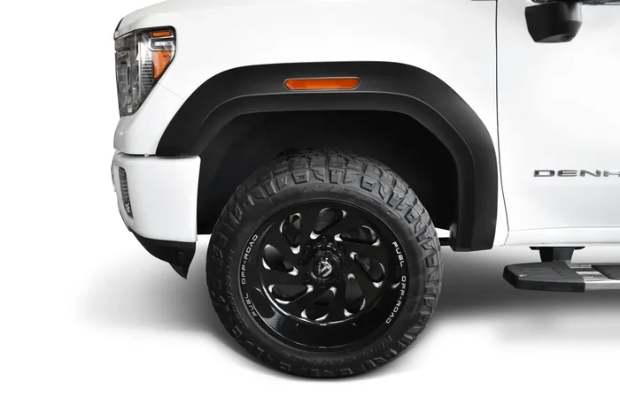 Extend-A-Fender Style Front Fender Flares 20-22 GMC Sierra 2500 HD, 3500 HD