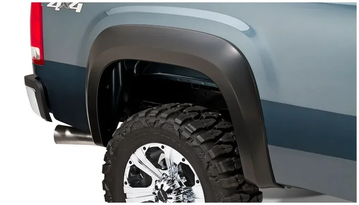 Extend-A-Fender Style Rear Fender Flares 07-13 GMC Sierra 1500, 07-14 2500 HD