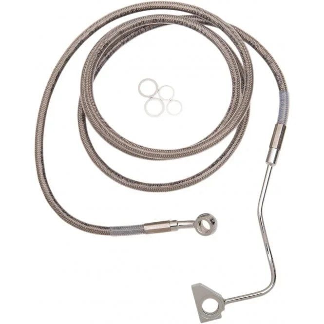 Extended Length Stainless Steel Brake Line Kit Touring