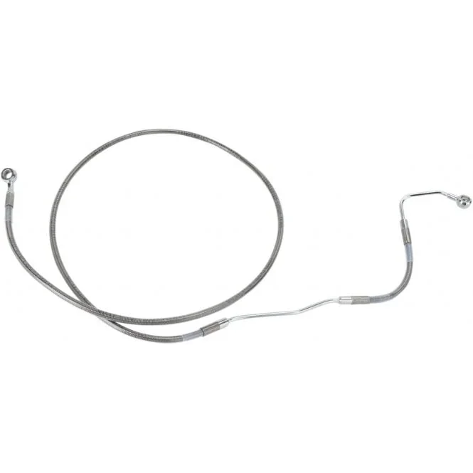 Extended Length Stainless Steel Brake Line Kit Touring
