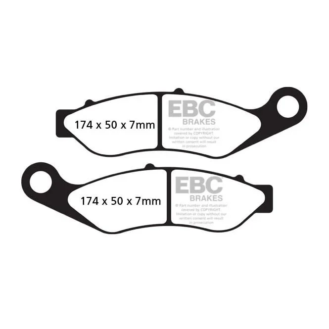 Extreme Pro Double-H Sintered Brake Pads