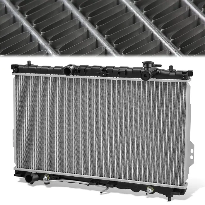 Factory Style Aluminum Core Radiator 03-06 Hyundai Santa Fe 3.5L