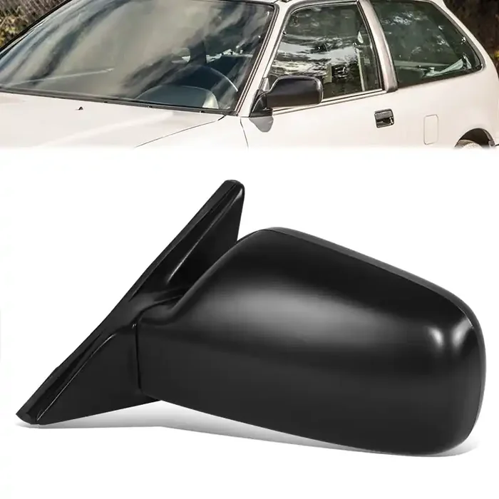 Factory Style Door Mirror (Driver Left) 88-91 Honda Civic