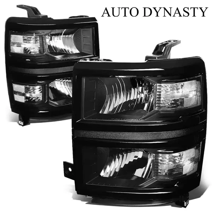 Factory Style Headlights Assembly 14-15 Chevy Silverado 1500