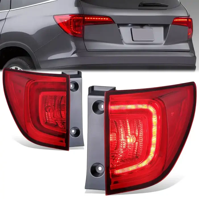 Factory Style LED Outer Tail Lights 16-18 Honda Pilot