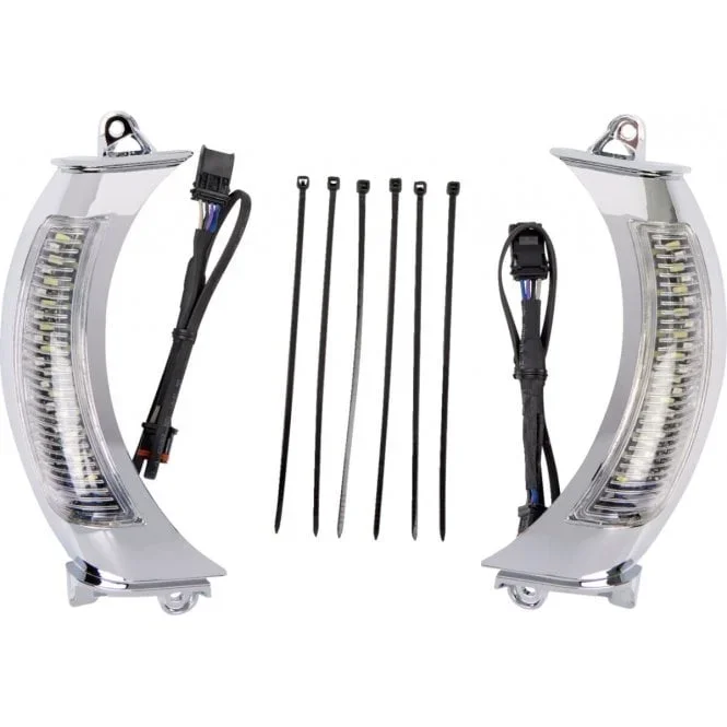 Fang® Headlight Bezels Touring