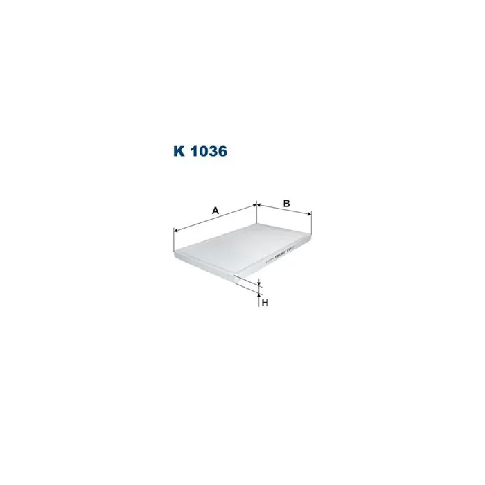 Filtron K 1036 Pollen Filter For Audi A6