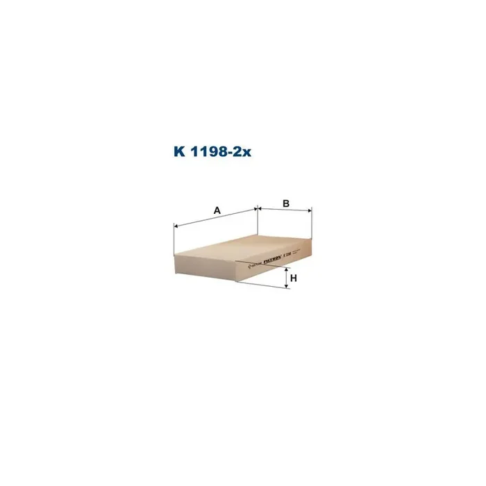 Filtron K 1198-2X Pollen Filter