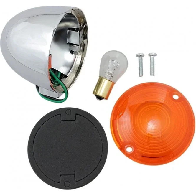 Flat Lens Signal Lights Dyna, Softail, Classic, Sportster