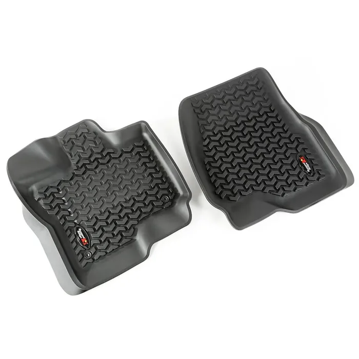 Floor Liner, Front, Black 15-21 Ford F-150/Raptor/Extended/Super Crew Cab