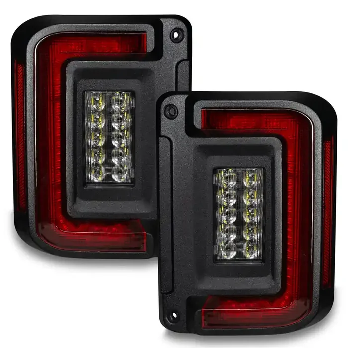 Flush Mount LED Tail Lights 07-18 Jeep Wrangler JK
