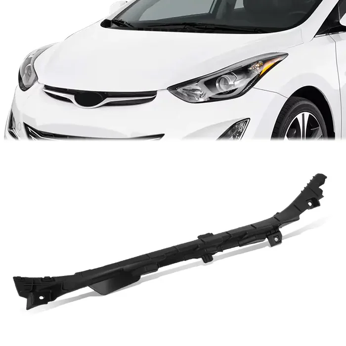 Front Bumper Cover Support Brackets (Right) 17-18 Hyundai Elantra