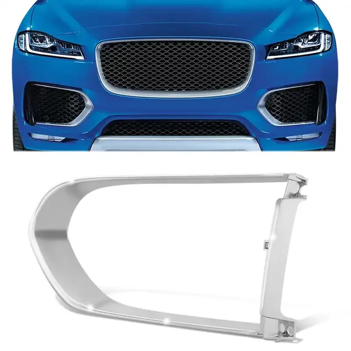 Front Drive Side Fog Light Trim 17-20 Jaguar F-Pace