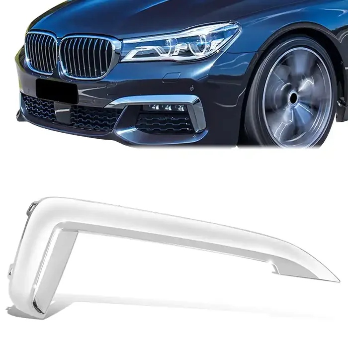 Front Right Bumper Cover Molding 17-19 BMW 740E, 16-19 740I 750I