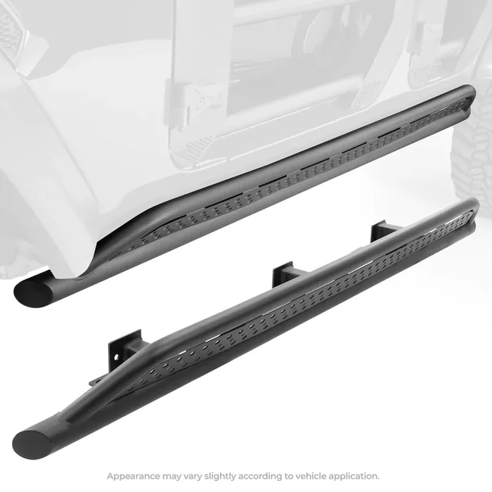 FS4129T Frame Mounted Steel Sliders 21-24 Ford Bronco