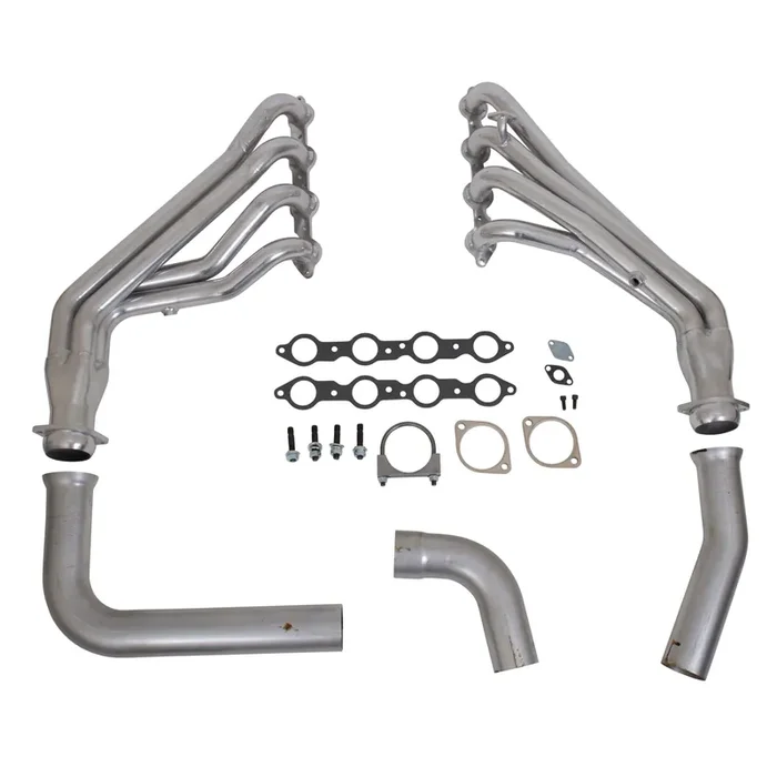 Full Size Truck Long Tube Exhaust Headers Y Pipe 99-02 GMC Sierra 1500, 2500