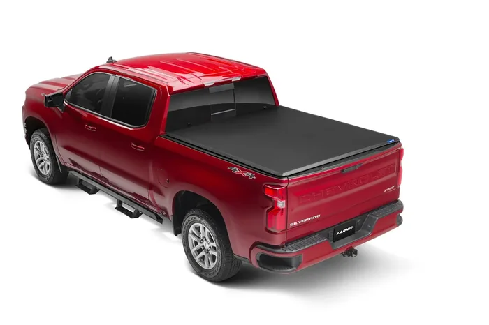 Genesis 5.5 Ft. Bed Tri-Fold Tonneau Cover 07-13 Silverado, Sierra 1500, 07-14 2500 HD, 3500 HD