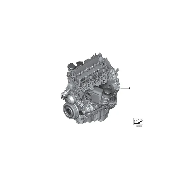 Genuine BMW 11002220840 F22 F20 F30 Exch. Short Engine N47D20C (Inc. 220d, 420d & 418d)