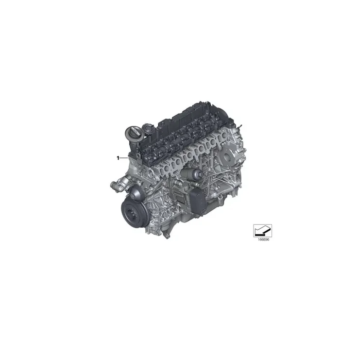 Genuine BMW 11002223055 F07 F11 F02 Exch. Short Engine N57D30A (Inc. 530d, 730Ld & 730d)