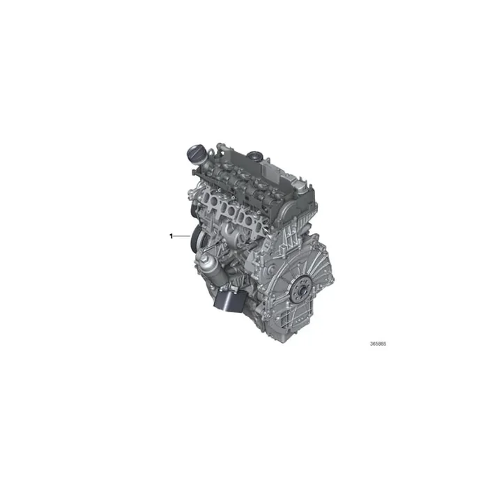 Genuine BMW 11002473182 F20 F21 F31 Exch. Short Engine B47D20A (Inc. 118dX & 318dX)