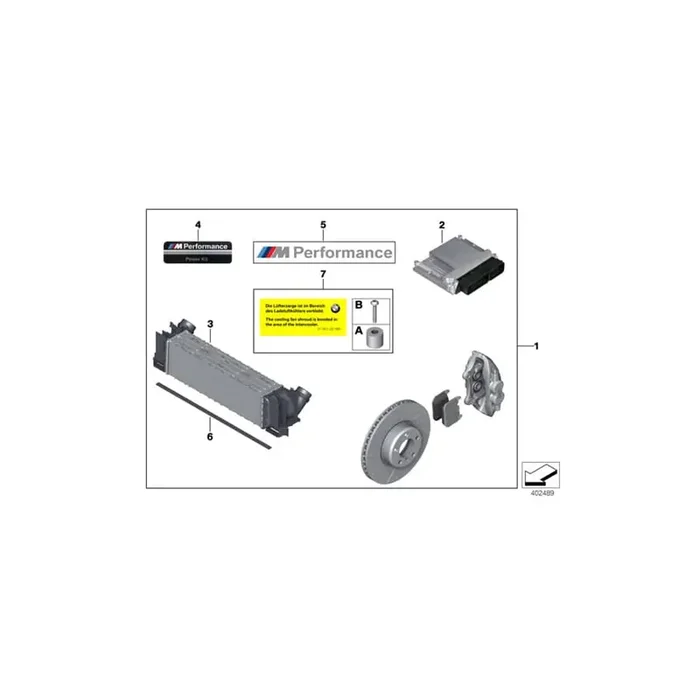 Genuine BMW 11122405693 F20 F21 Power Kit M PERFORMANCE (Inc. 120d & 120dX)