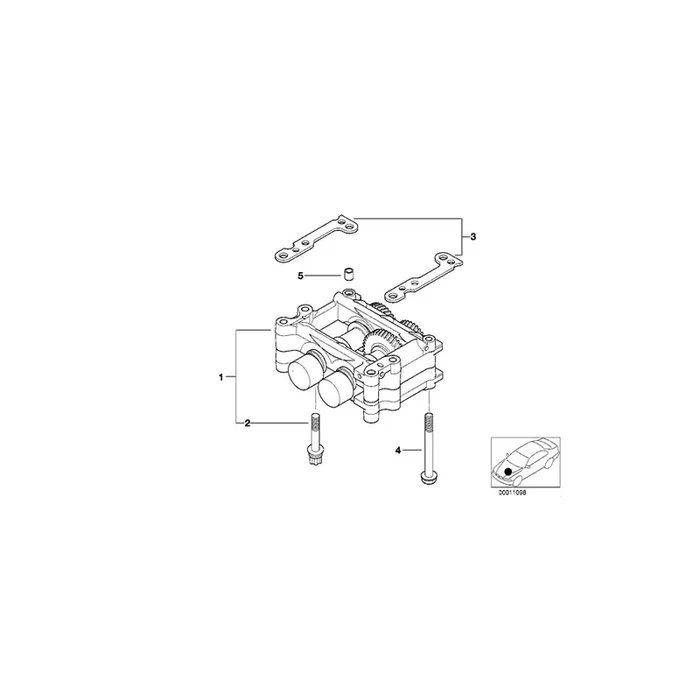 Genuine BMW 11271439605 E46 E36 Shim 2.15mm (Inc. 318i, 316i & Z3)