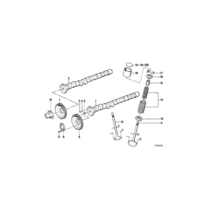 Genuine BMW 11311311998 E30 Sprocket Intake (Inc. 320is)