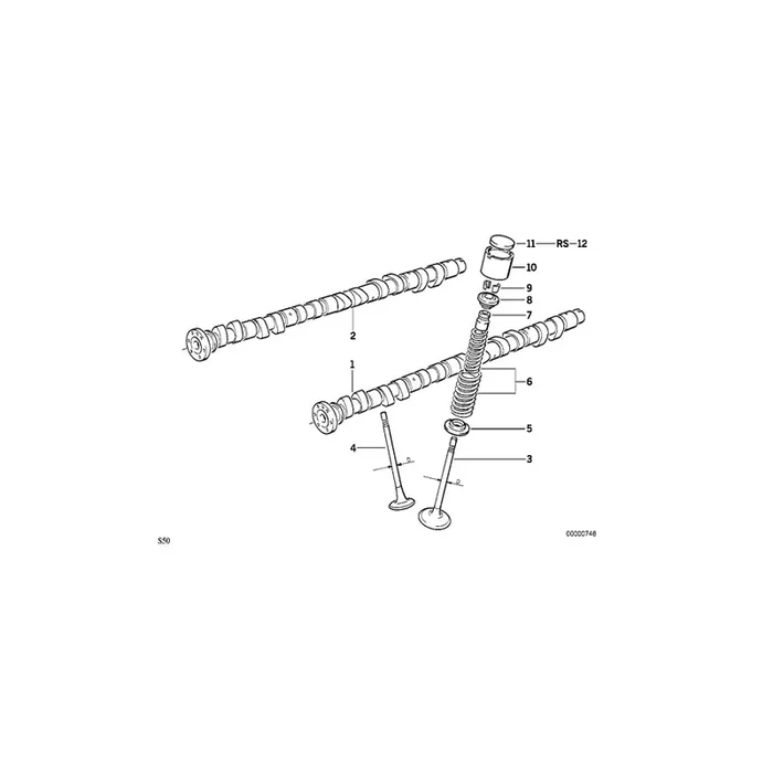 Genuine BMW 11341401423 E36 Plate 2,60 mm (Inc. Z3 M, M5 & M3)