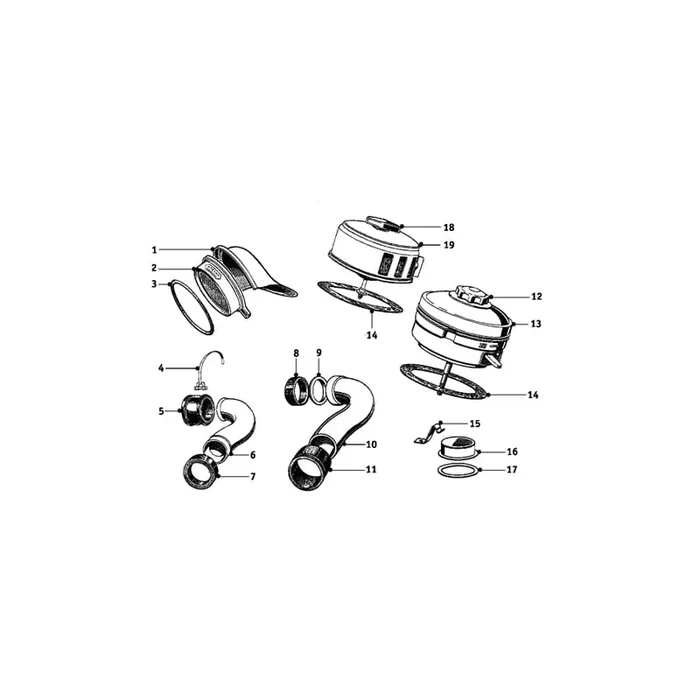 Genuine BMW 11610042162 Rubber Grommet (Inc. R51/3, R67 & R67/2/3)