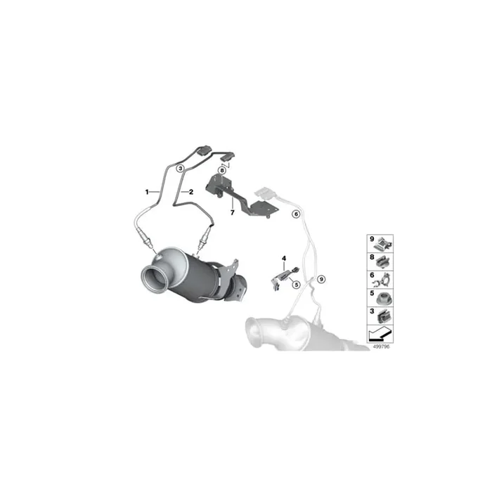 Genuine BMW 11788657238 RR11 RR31 G12 Regulating Lambda Probe (Inc. Phantom EWB, Cullinan Black Badge & Phantom)