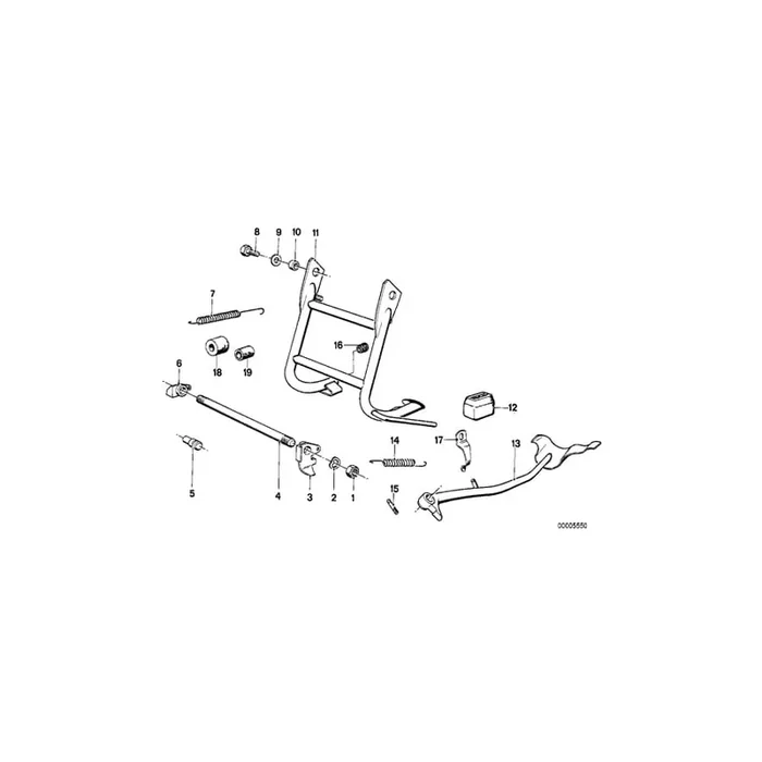 Genuine BMW 46521237786 Rubber Grommet (Inc. R75/6 & R 75)