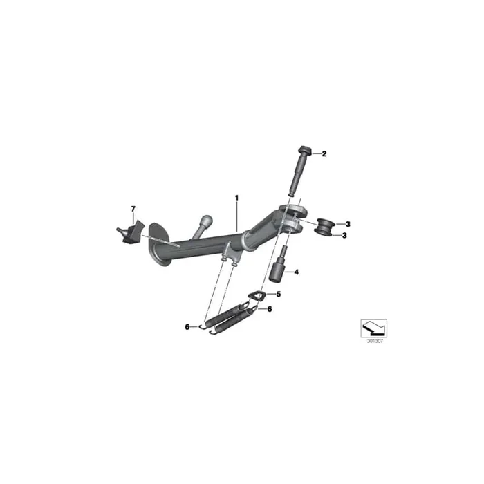 Genuine BMW 46532345275 Tension Spring (Inc. R 80 GS)