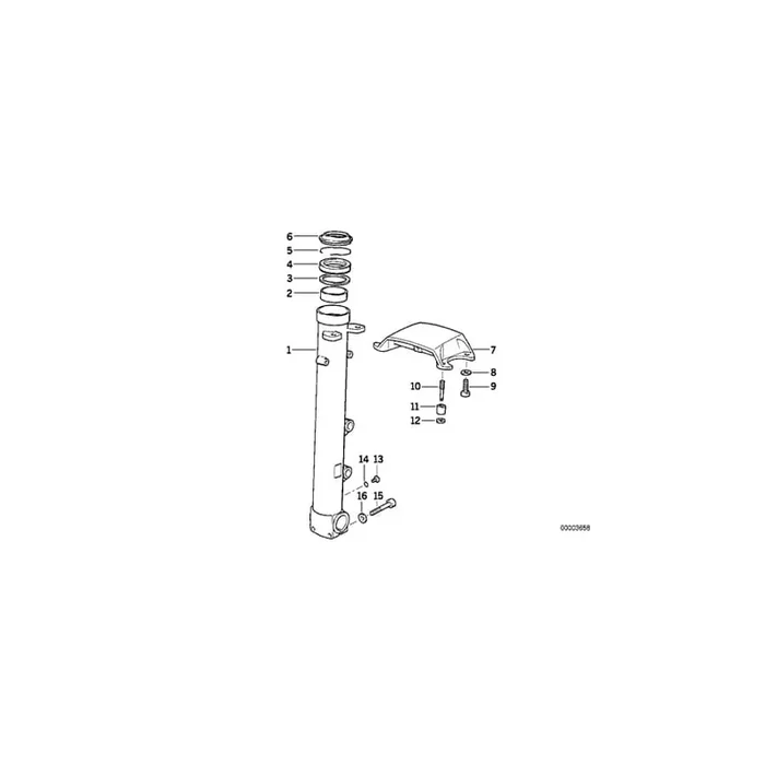 Genuine BMW 46621450473 Bushing (Inc. R 100 R)