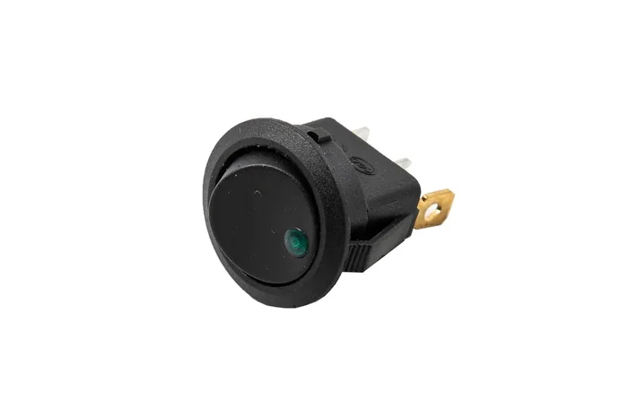 Green LED Toggle Switch