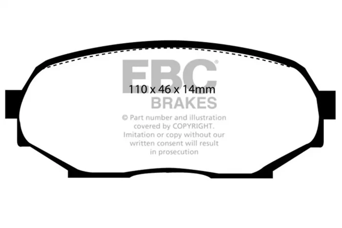 Greenstuff 2000 Front Brake Pad