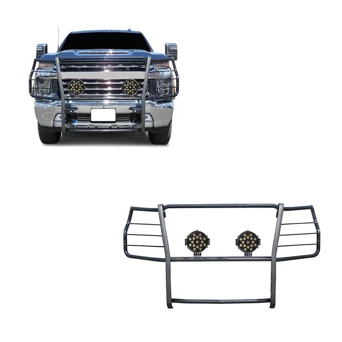 Grille Guard Kit 20-23 Chevy Silverado 2500, 3500 HD